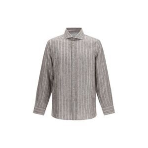 Brunello Cucinelli Men Linen Shirt